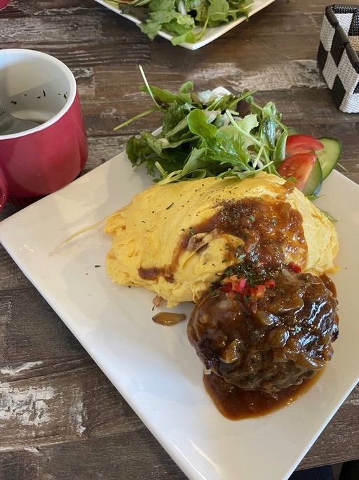 カフェタイメイカンの料理