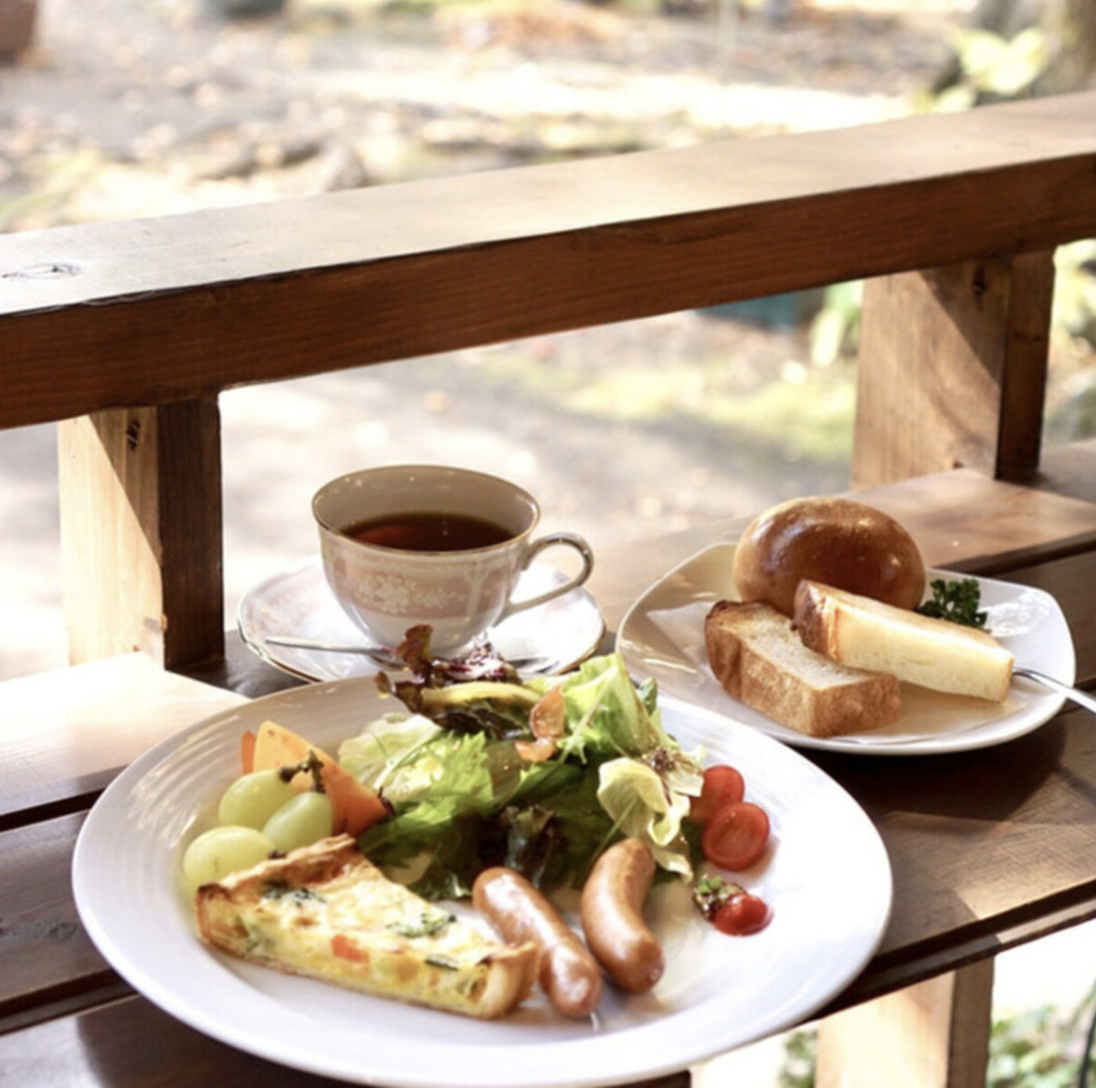 旧軽井沢Cafe 涼の音の食べ物