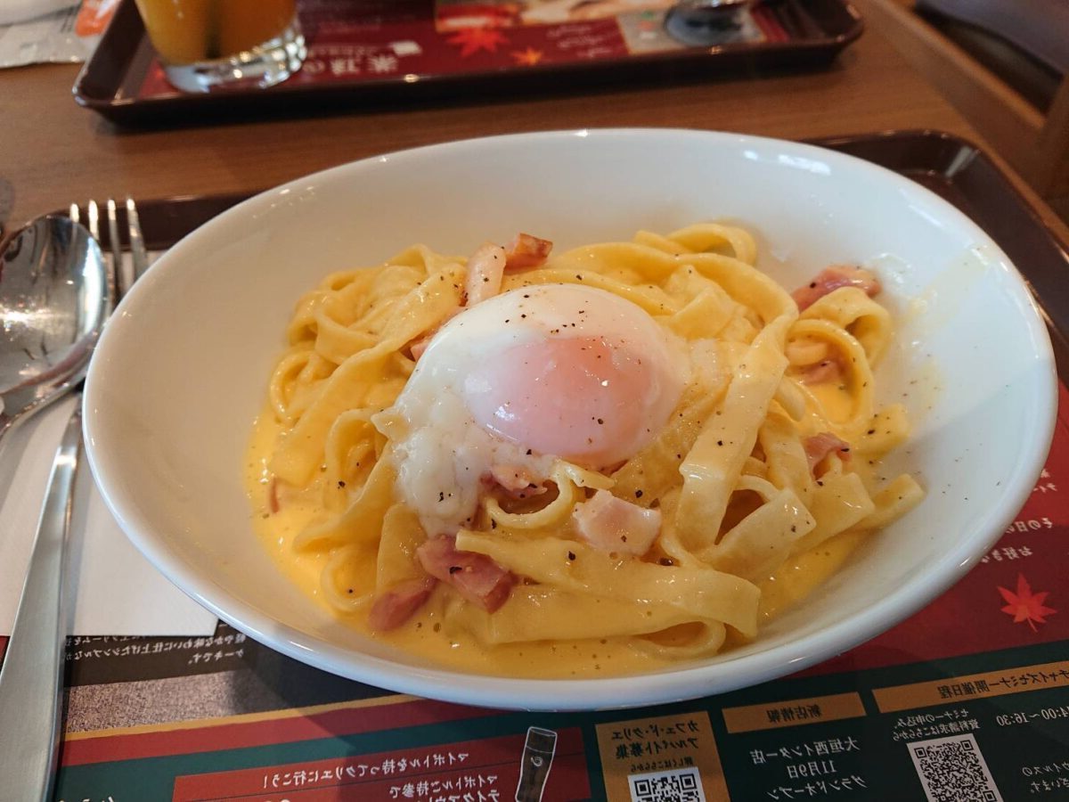 カフェ・ド・クリエの大垣西インター店のパスタの写真