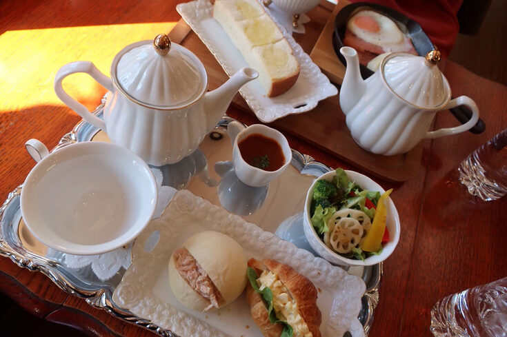 カフェ・ド・ドルチェのモーニングの写真