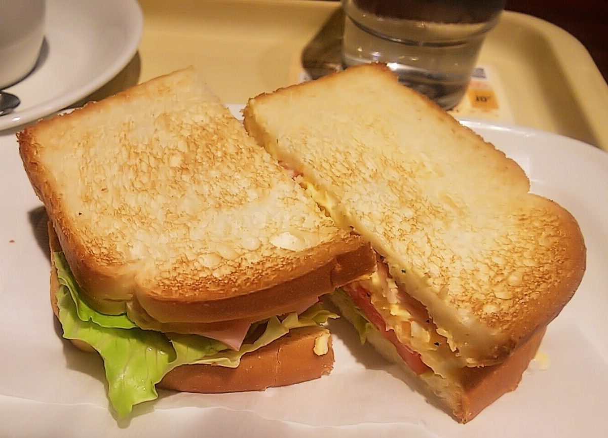 ドトールコーヒーショップ草加駅西口のサンドウィッチの写真 