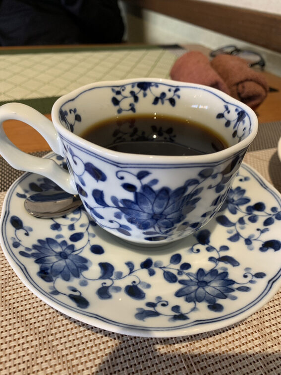 じょ庵のコーヒーカップの写真