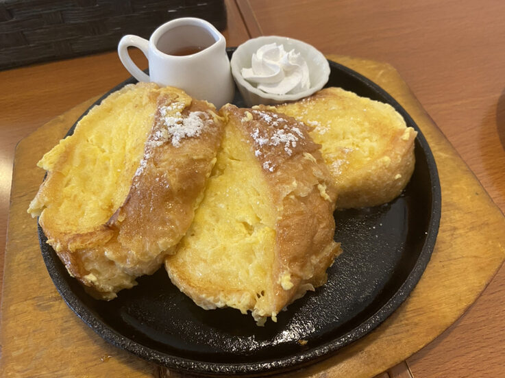 CAFEかぐらのフレンチトーストの写真