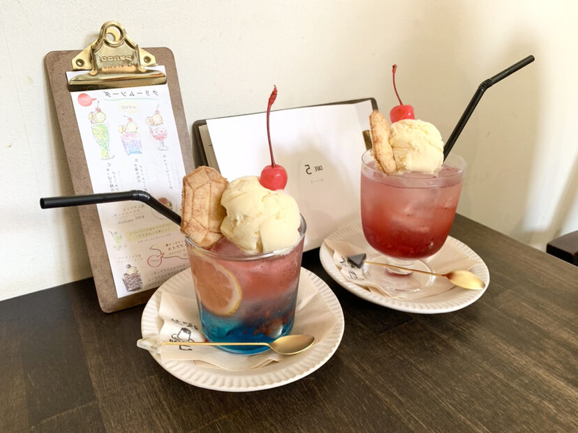 cafe5のクリームソーダの写真