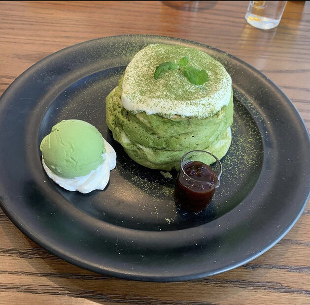 512の抹茶パンケーキ