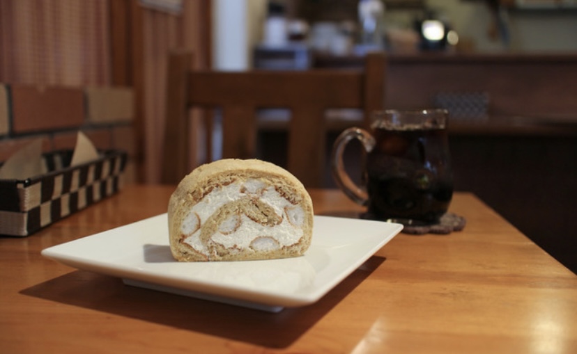 カントリークリスマスのロールケーキ