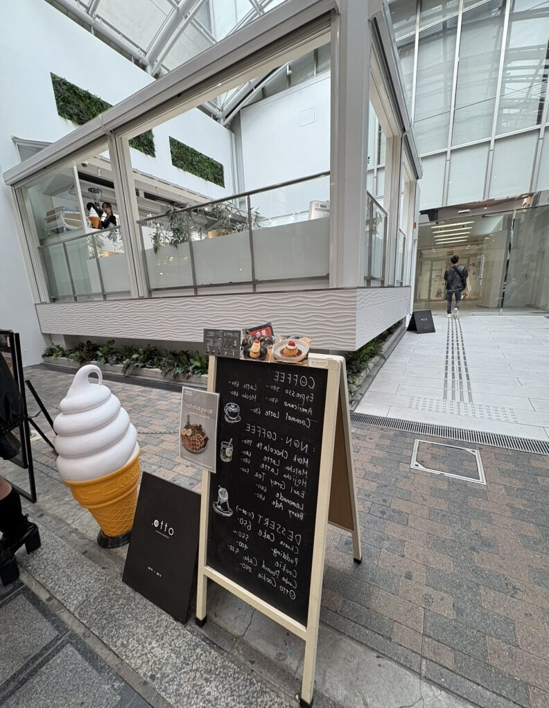 ottocoffeeandsweetsの外観