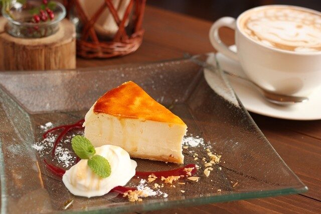 Cafe terrace kikinomoriのチーズケーキ