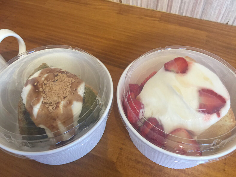 ercusのスイーツ