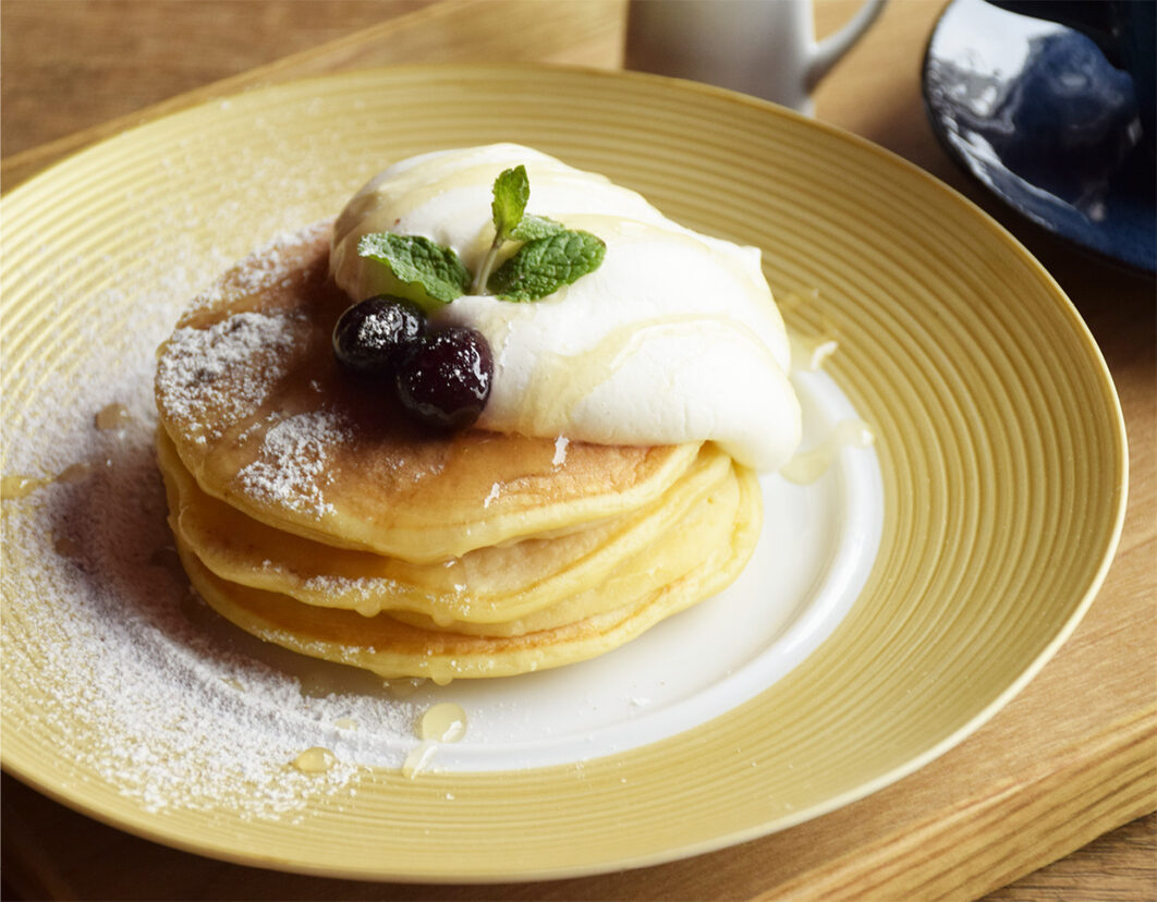 逸京茶寮 　パンケーキ