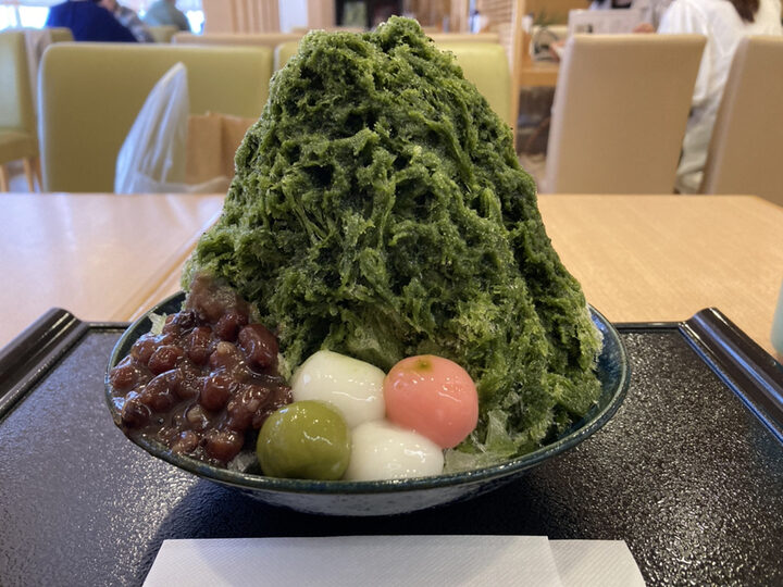 季の音 　抹茶かき氷