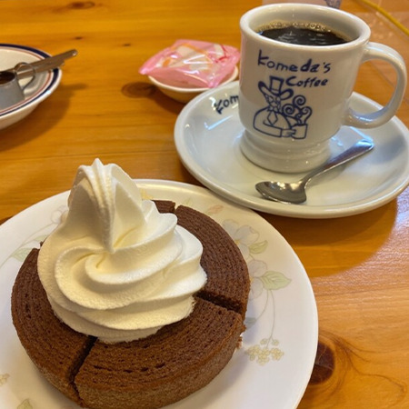 コメダ珈琲 宇都宮下戸祭店のスイーツ