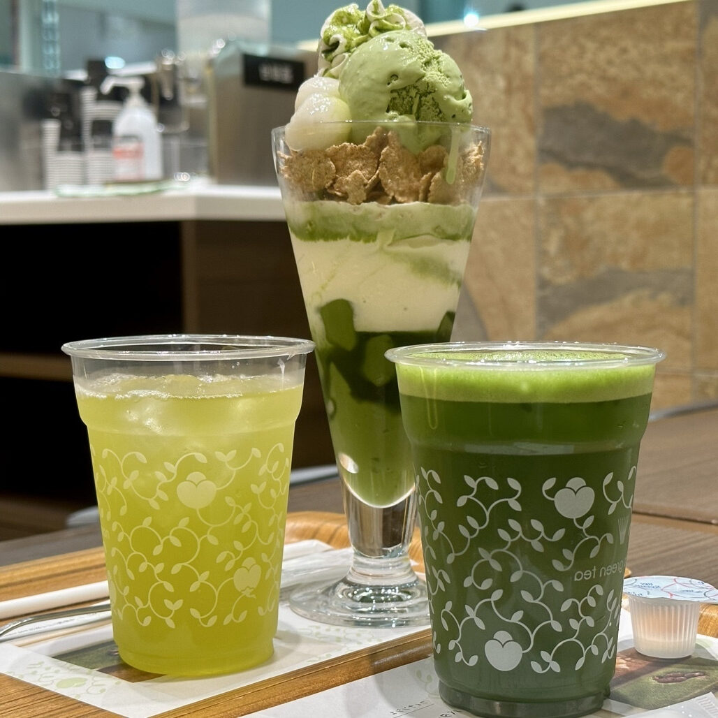 nana's green teaのドリンク