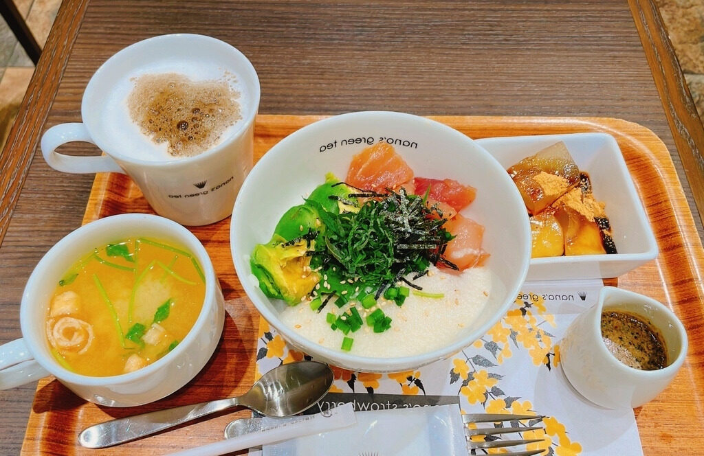nana's green teaのランチ