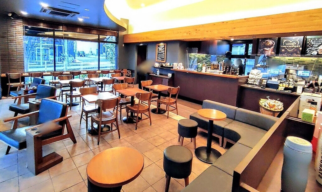 starbucksの内観