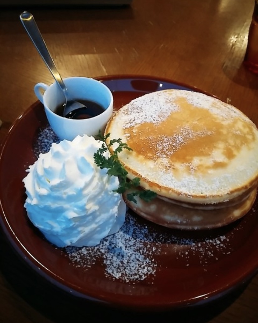 トナカフェのパンケーキ