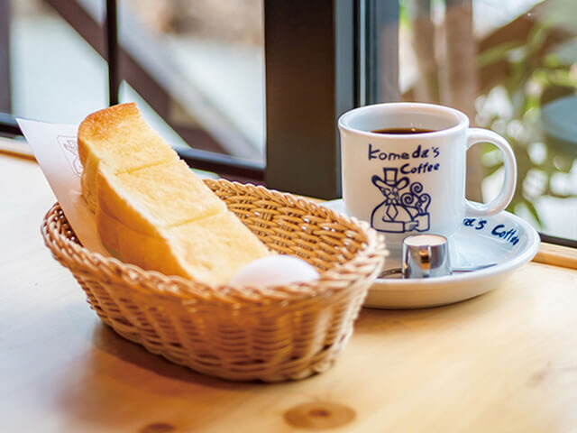 コメダ珈琲店 小牧中央店のモーニング