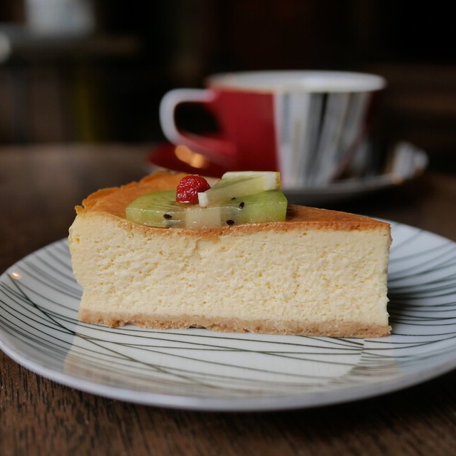 うてな喫茶店のチーズケーキ