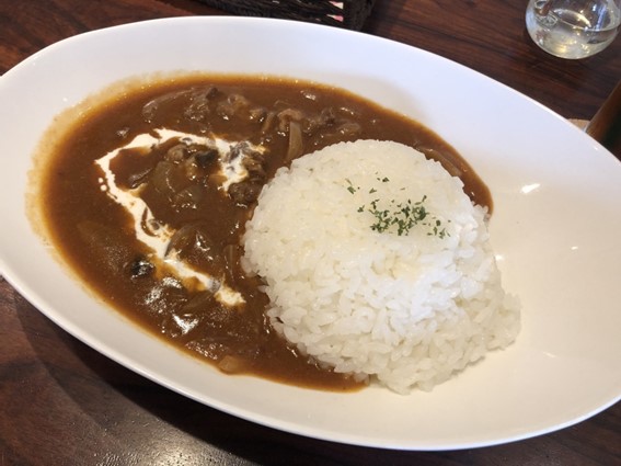 Cafe Eightのビーフストロガノフ