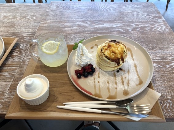 PARK CAFE BRANCO　のパンケーキ