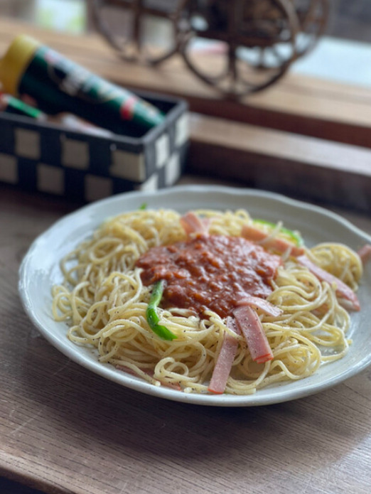 シャーレ水ヶ浜のパスタ