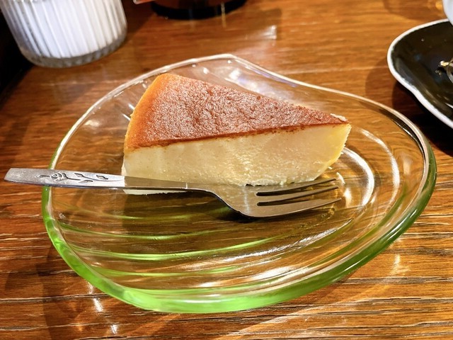 モトマチ喫茶のチーズケーキ