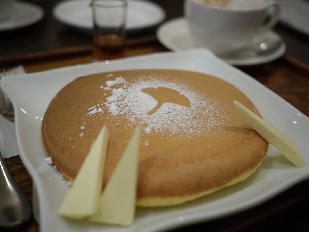 ニュースカフェのホットケーキ