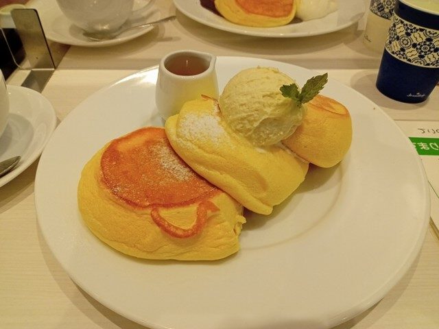 幸せのパンケーキのパンケーキ