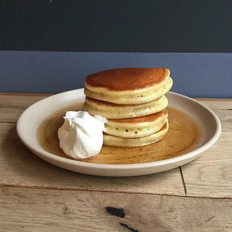 トリトンカフェのパンケーキ