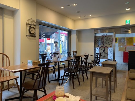 Ants' coffee companyの店内