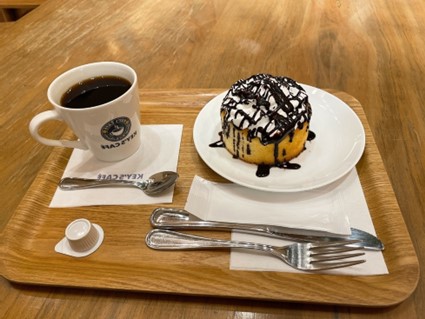 KEY'S CAFEのスフレパンケーキ