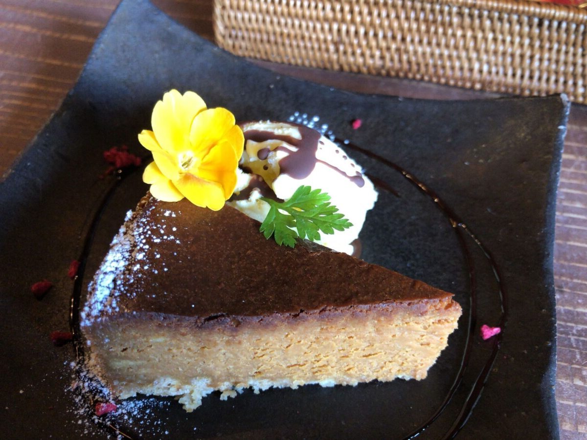 cafe豆のチーズケーキの写真