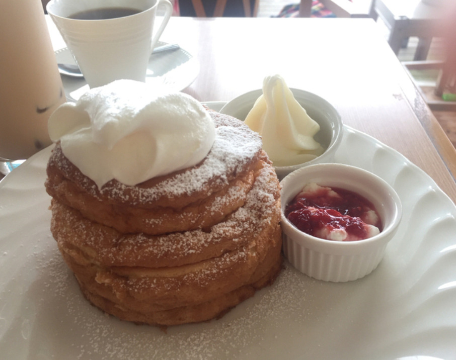 ショコラのパンケーキ