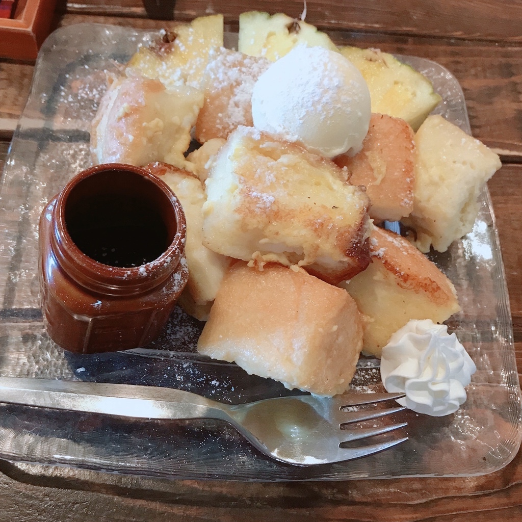 ナフブランの料理