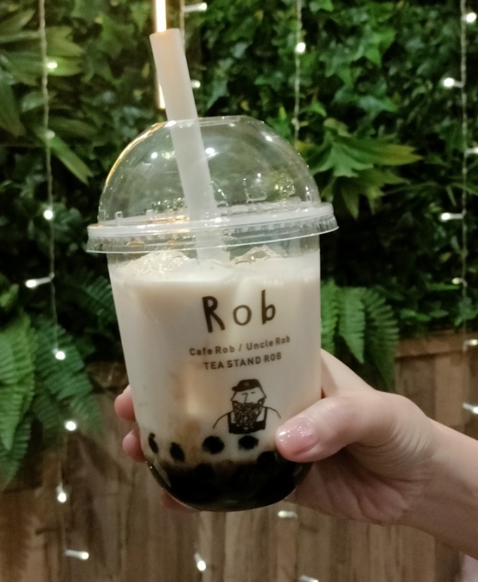 Cafe Rob（カフェロブ）　久留米店の「黒糖タピオカドリンク」