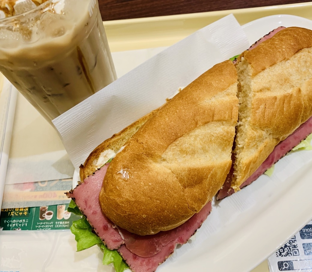 ドトールコーヒーショップ地下鉄淀屋橋駅店のミラノサンド