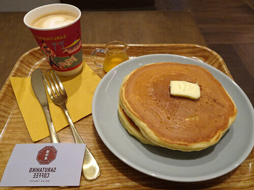 猿田彦珈琲のホットケーキ