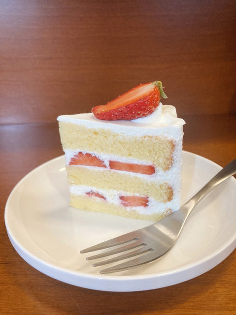 ミックコメルシーのショートケーキ