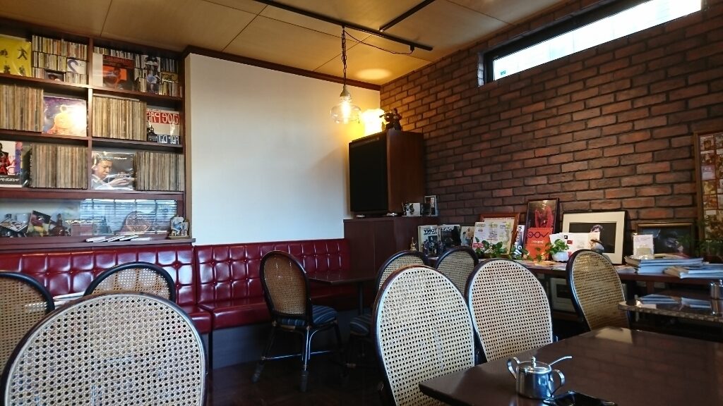 コーヒーハウスマイルストーンの店内の写真