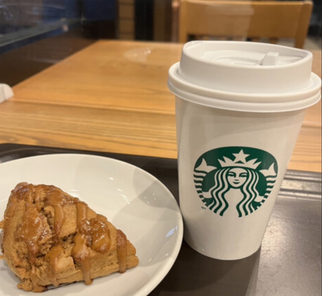 starbucksのメニュー