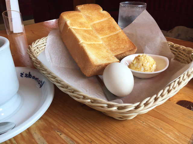 コメダ珈琲店高知インター店のモーニングセット