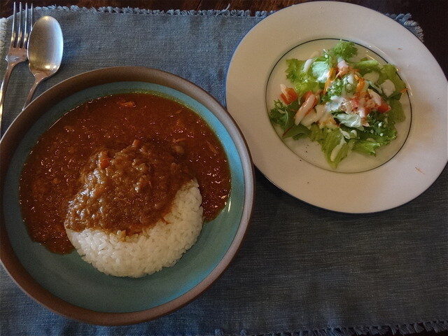 モカンボクラブの欧風チキンカレー