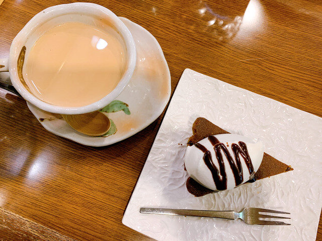 ぽえむのお茶のケーキ