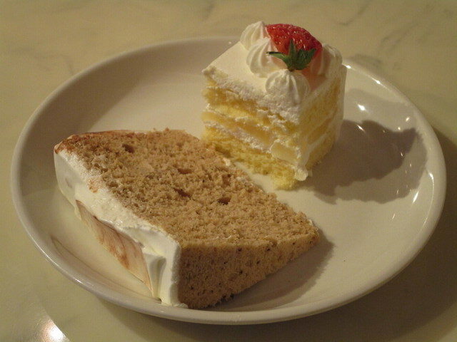 カフェココタンタのケーキ