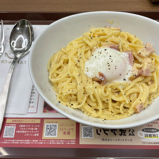 カフェ・ド・クリエのパスタ