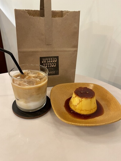 GLEEFUL COFFEEプリンとカフェオレ