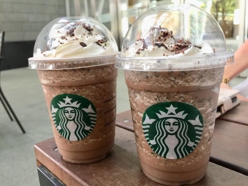 starbucks coffeeフラペチーノ