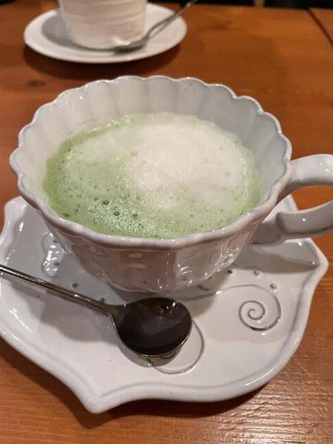 珈琲凛の抹茶ソイラテ