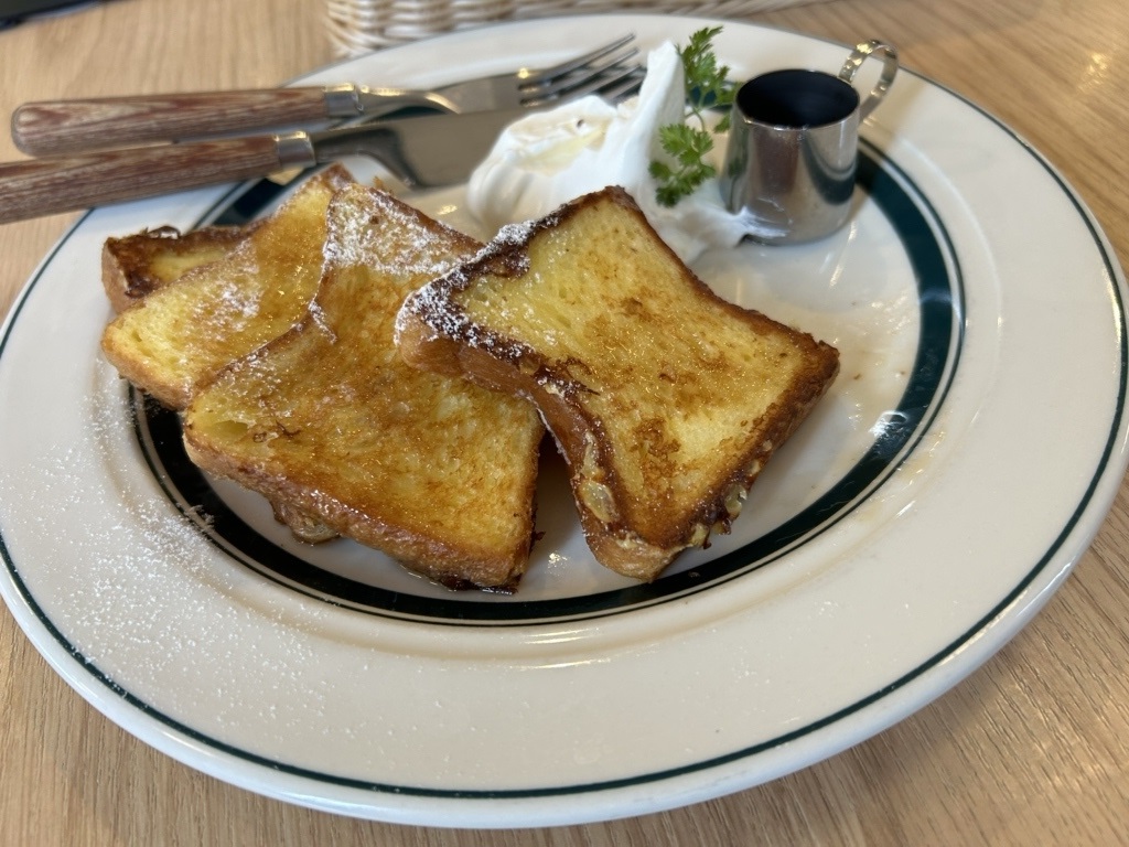 gramベイエリア函館店のフレンチトースト